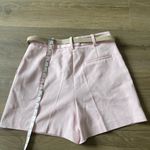 ZARA  | Belted shorts with darts | Pink | M Photo 7