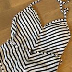Polo Ralph Lauren belted Striped One Piece swimsuit NWOT White Photo 2