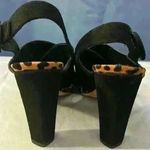 Diane Von Furstenberg  Suede & Leather Slingback Sandals Photo 5