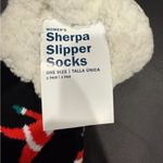 Old Navy NWT Santa Christmas Sherpa Slipper Socks Photo 3