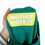 MOTHER Chin Ups Midi Dress Ribbed Tank in Move It Cadmium Green Size XS Photo 8