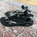 Chacos Women’s Chaco ZX2 Classic Double Green/Blue Stripe Size 7 Athletic Sandals Photo 1