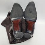 CNC Costume National Womens Tall Knee High Leather Boots Brown Size 36.5 Photo 9