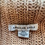 American Eagle Mock Neck Knit Drop Shoulder Sweater Oversized Photo 7
