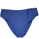 Tori Praver Swimwear Seafoam Navy High Waisted Bikini Bottoms Photo 1