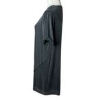 Anthropologie Dolan Left Coast Collection Cupro Grey Dress Medium Photo 3