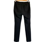Vince  Coin Pocket Slim Pleated Italian Stretch Legging Pant Trouser Black Size 4 Photo 3