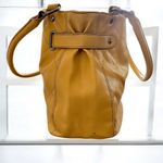 Relic  Brand Mustard Yellow Quilted Tote Bag with Lock Detail Photo 3