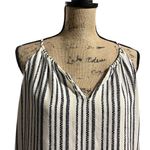 Old Navy black, white & yellow striped camisole tank Photo 1