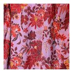 Skies Are Blue  Walk On By Floral Blouse Lavender Top‎ Boho Women Size Small New Photo 10