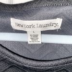 New York Laundry  gray textured shirt Photo 2
