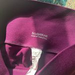 Fabletics  Burgundy High Waisted Straight Leg Workout Leggings SZ M Butt Lift Photo 7