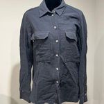 ZARA button down shirt with large pockets Photo 0