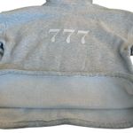 Princess Polly ​ 777 Angel Number Grey Oversized Hoodie Fleece Pullover Jumper Photo 2