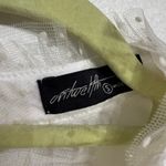 On Twelfth  White Lace Long Sheer Sleeve Blouse Sz S Photo 3