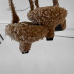 Gianni Bini pumps tan shearling Britnie slingback kitten heels pointy SZ 6 NEW Photo 3