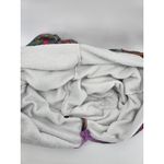 Natural Life  Tie Dye Floral Fleece One Piece Pajama Jumpsuit Loungewear Large Photo 4