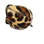 Buffalo London Leopard Print Hair Calf Pointed Stiletto Heels Size 8/38 Brown Photo 5