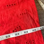 Karl Lagerfeld  Paris Red Eyelet Blouse
Measurements in pictures Photo 7