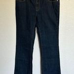Michael Kors Women's Boot Cut Dark Blue Jeans Size 8 Photo 0