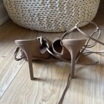 ASOS Chic Tan Leather pointed Heels Photo 3