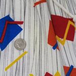 Vintage 90s Action Geometric Pattern Shorts Red Size M Photo 8