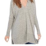 Chance or Fate  Women’s Large Gray Tan Soft Cozy Pullover Oversized Sweater Tunic Photo 0