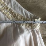 Anthropologie Ivory White Cotton Pearl Dress Photo 8