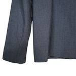 Calvin Klein  Women's 10 Dark Gray One Button Front Lined Blazer Photo 5