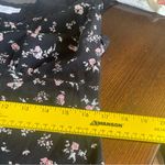 All in Favor  Black Floral Mini Dress Photo 9