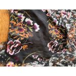 Marchesa Notte black appliqué tiered party V Photo 10