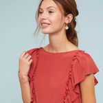 Frye  HARPER RUFFLE BLOUSE Photo 4