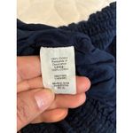 J.Crew  Embroidered Shorts Cotton Blend Drawstring Waist Boho Y2K Blue Size‎ 6 Photo 4