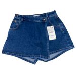 ZARA Denim Skort Photo 0