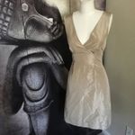 J.Crew Alisanne Dress 0 in Silk Taffeta Natural Cocktail Wedding Event Occasion Photo 6