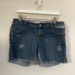 O'Neill light wash mid-rise denim shorts Photo 0