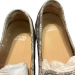 Johnston & Murphy  Flex Perforated Suede Snake Slip On Loafer SZ 8M Gray Silver Photo 3