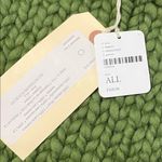 Free People Rare X Loopy Mango Merino Wool Fringe Vest One Size Photo 3