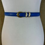 Glorious Vintage Women’s Designer, , Blue Dress Belt Size small 26-30 In . Photo 0