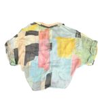 Just BEE Queen Multi Tie Chiara Top in Multi, Size S Blue Photo 8