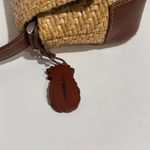 Liz Claiborne wicker shoulder purse EUC Photo 4