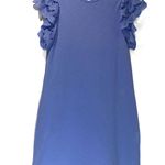 Matilda Jane Periwinkle Eyelet Sleeve Dress Women’s XS Photo 0