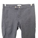 Vince Ponte Skinny Knit Trouser Navy Blue Sz 6 Photo 2