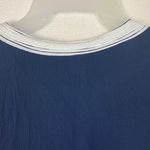 magnolia grace womens medium navy blue tunic shirt stitch fix textured lilly whi Photo 10