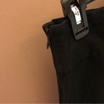 August Silk Sportswear Linen Blend Cropped Wide Leg Culotte Pants Black 8 Photo 3