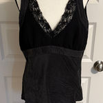 Old Navy Black Lace Trim Sleeveless Top Photo 0
