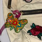 Atmosphere  BRAND OFF WHITE DENIM BACKPACK WITH BUTTERFLY PATCH DESIGN  
PRELOVED Photo 5