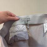 COS  White/Grey Trousers with Zipper Size 12 Photo 7