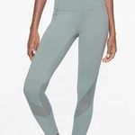 Athleta  Eclipse 7/8 Tight Lead Green Seafoam Sage Athleisure Yoga Leggings Sz XS Photo 0