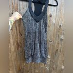 City studio black white beaded mini dress size small snake y2k club party Photo 2